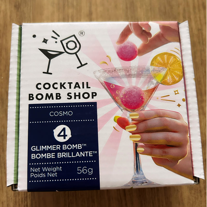 Cocktail Bomb Shop Cosmo Glimmer Bomb