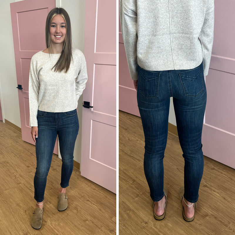 Unpublished Olivia High Rise Skinny Full Length Jeans