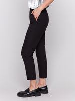 Charlie B Black Pull On Trouser