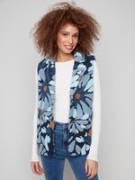 Charlie B Sherpa Fleece Vest Oxford