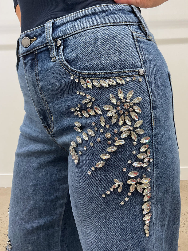 Liverpool Stride Crystal Jeans
