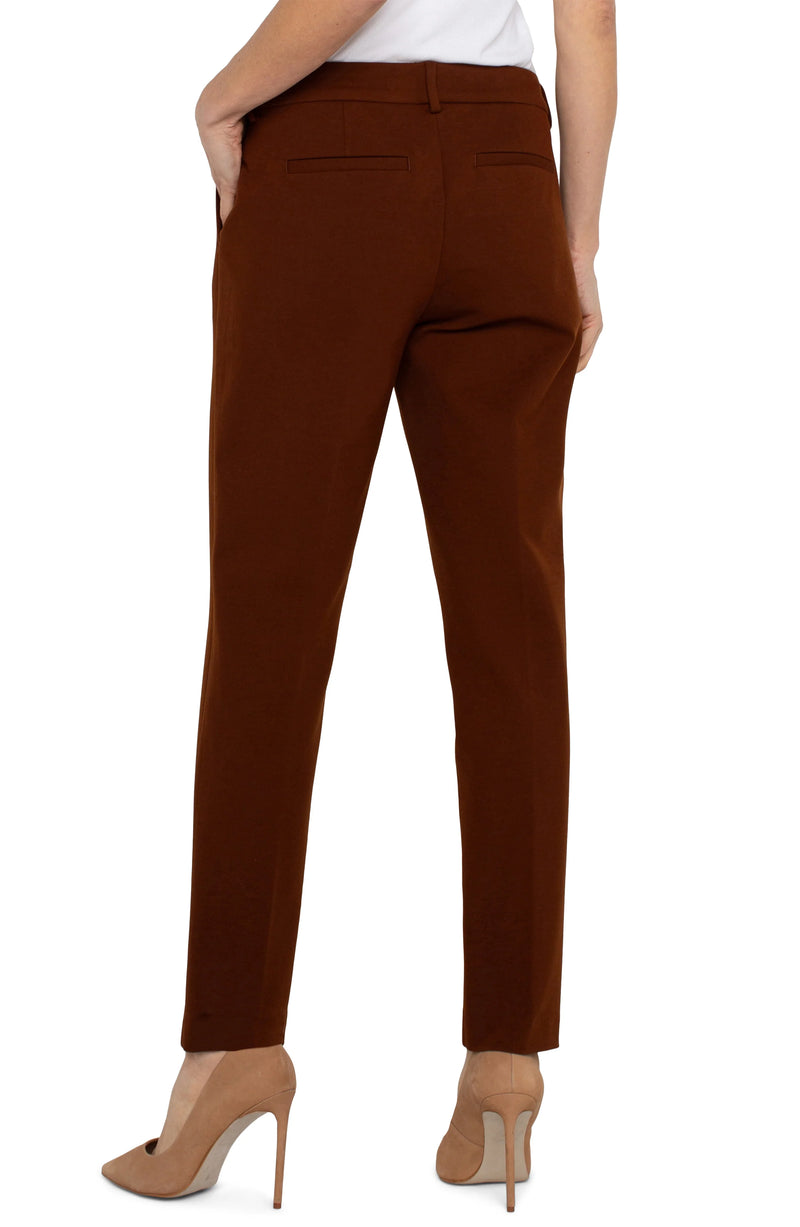 Liverpool Kelsey Trouser Rich Mahogany