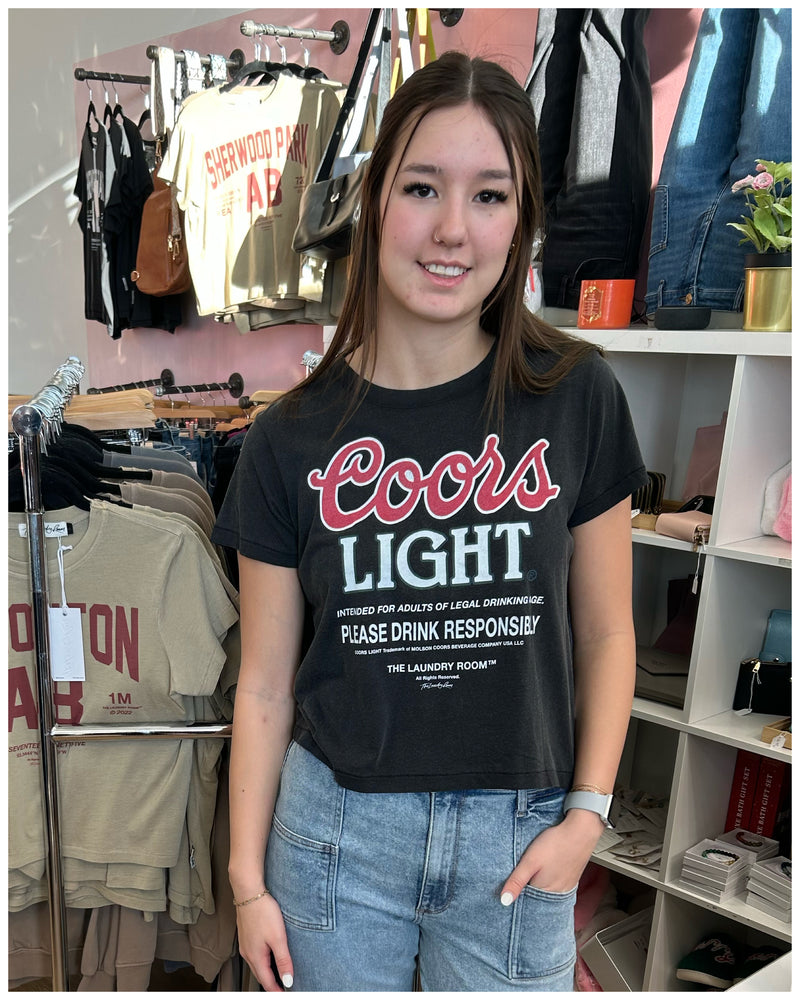 Laundry Room Coors Light Tee