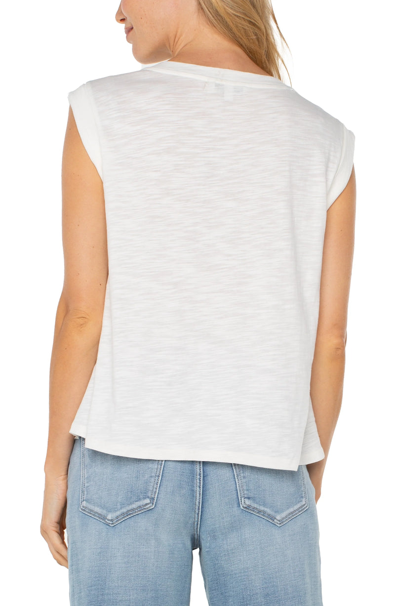 Liverpool Whipped Cream Silk Feel Tee