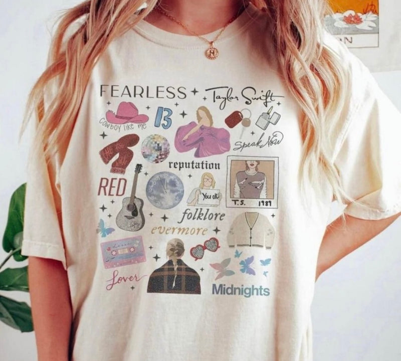 Taylor Swift Eras Tour T Shirt