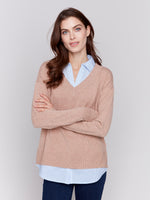 Charlie B Shirt Sweater Caramel