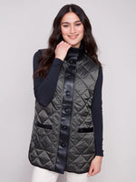 Charlie B Reversible Vest Spruce
