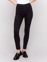 Charlie B Infinity Pull On Pant Black