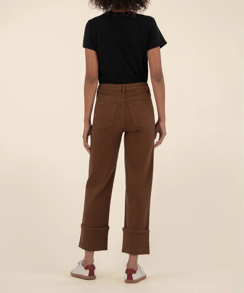 KUT Sienna Straighleg Jean Cafe Wash