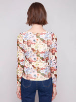 Charlie B Longsleeve Botanical Top