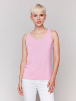 Charlie B Reversible Tank Top Begonia