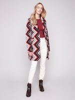 Charlie B Plush Jacket With Front Pockets