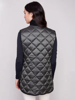 Charlie B Reversible Vest Spruce