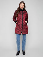 Charlie B Cabernet Nylon Jacket