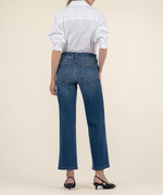 Kut Charotte High Rise Wide Leg Jeans Healthy Wash