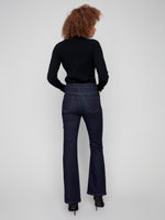 Charlie B Bootcut Deep Blue Jean