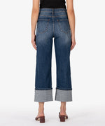 KUT Sienna Wide Leg Jean With Cuff