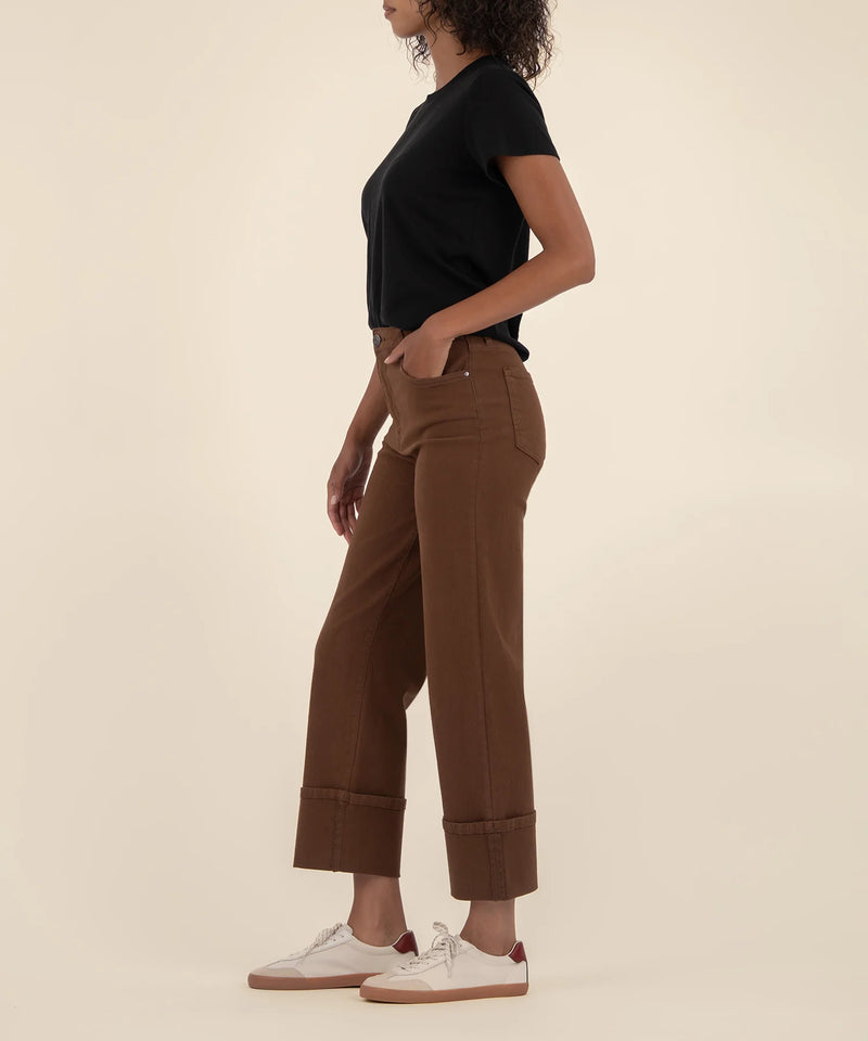 KUT Sienna Straighleg Jean Cafe Wash