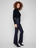 Charlie B Bootcut Deep Blue Jean