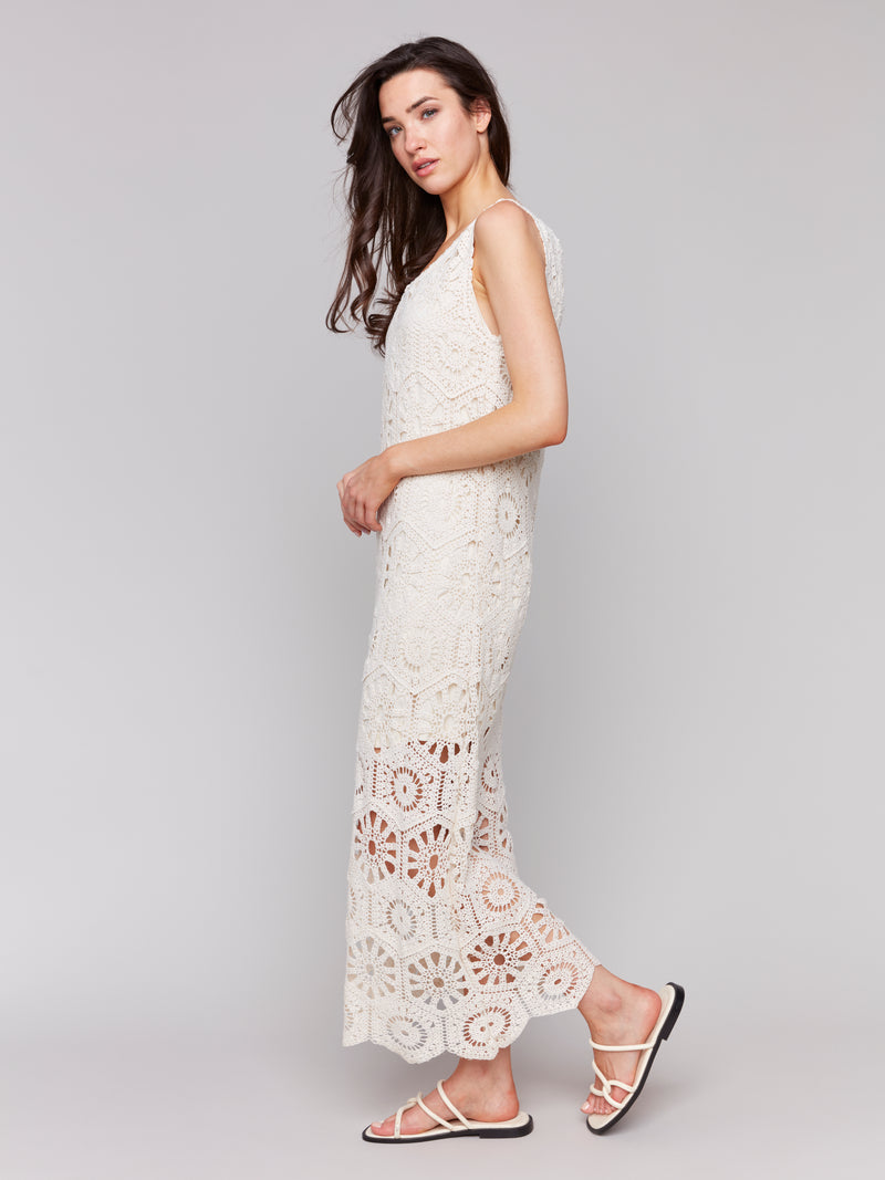 Charlie B Crochet Natural Dress