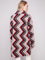 Charlie B Plush Jacket With Front Pockets