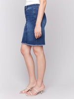 Charlie B Basic Denim Skirt