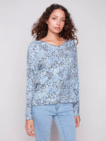 Charlie B Printed Long Sleeve Ditsy