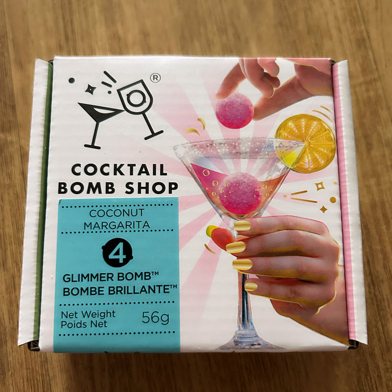 Cocktail Bomb Shop Coconut Margarita Glimmer Bomb