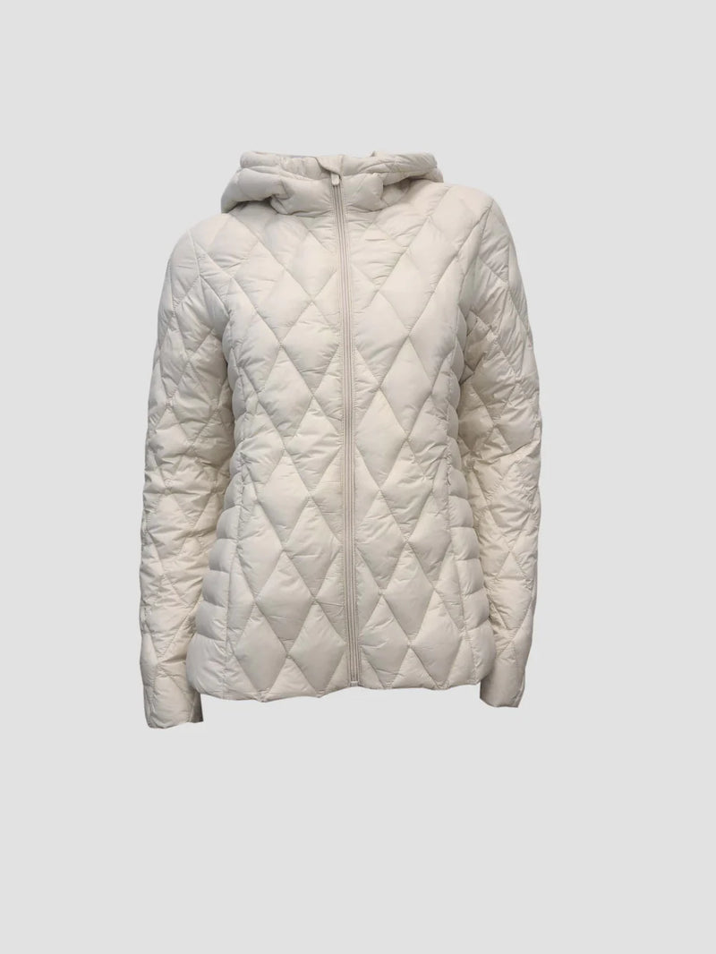 Point Zero White Puffy Jacket