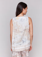 Charlie B Linen Atlas Tank Top