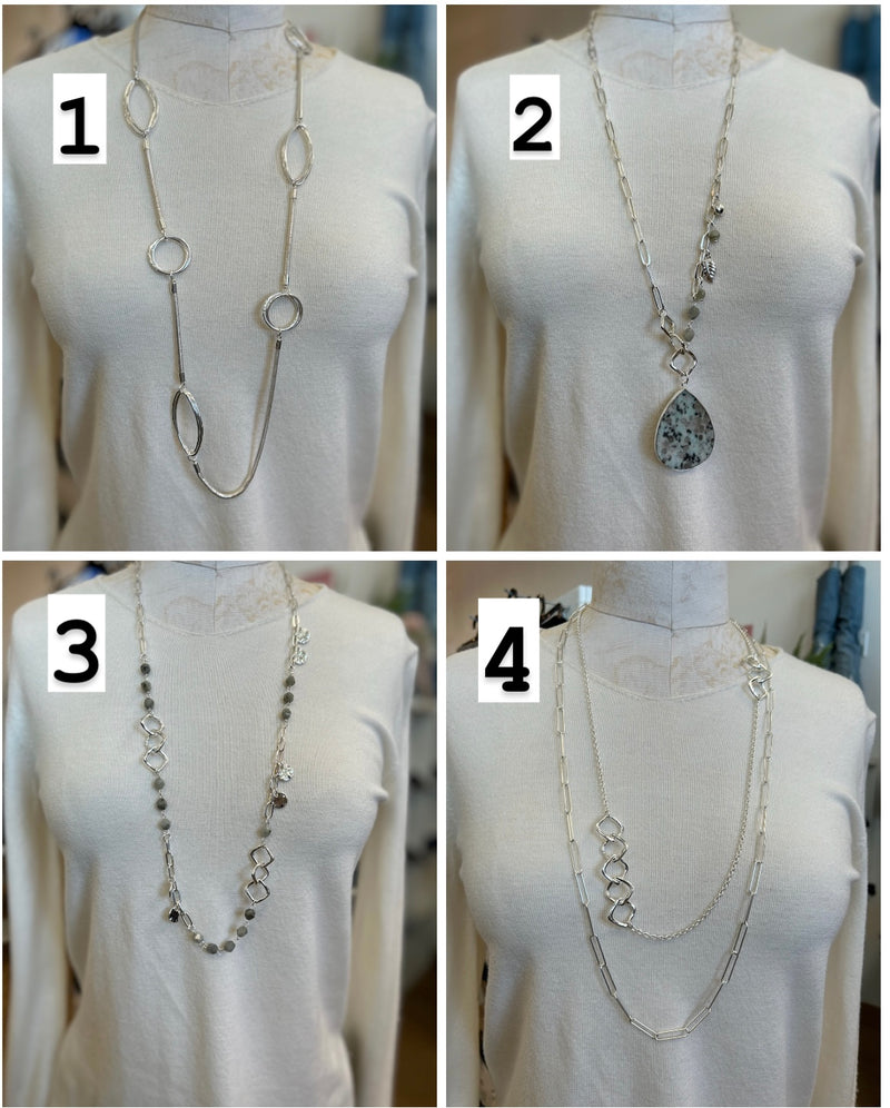 Silver Necklaces