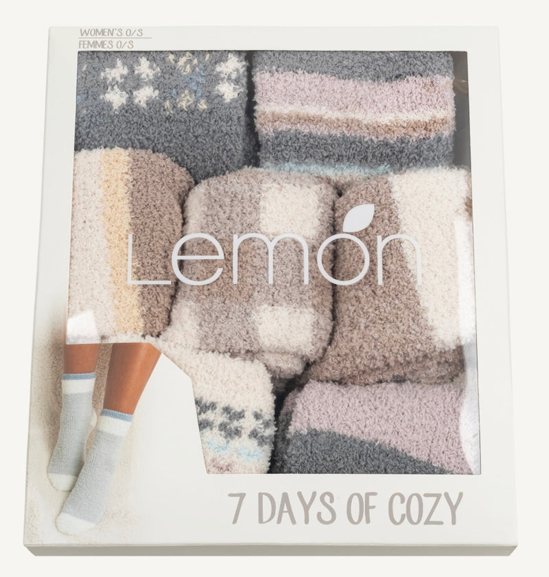 Lemon 7 Pack Gift Box Pink