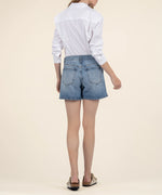 KUT High Rise Jane Shorts Peaceful Wash