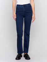 Charlie B Dark Wash Straight Leg Jeans