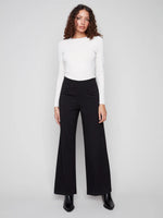 Charlie B Pull On Black Pants