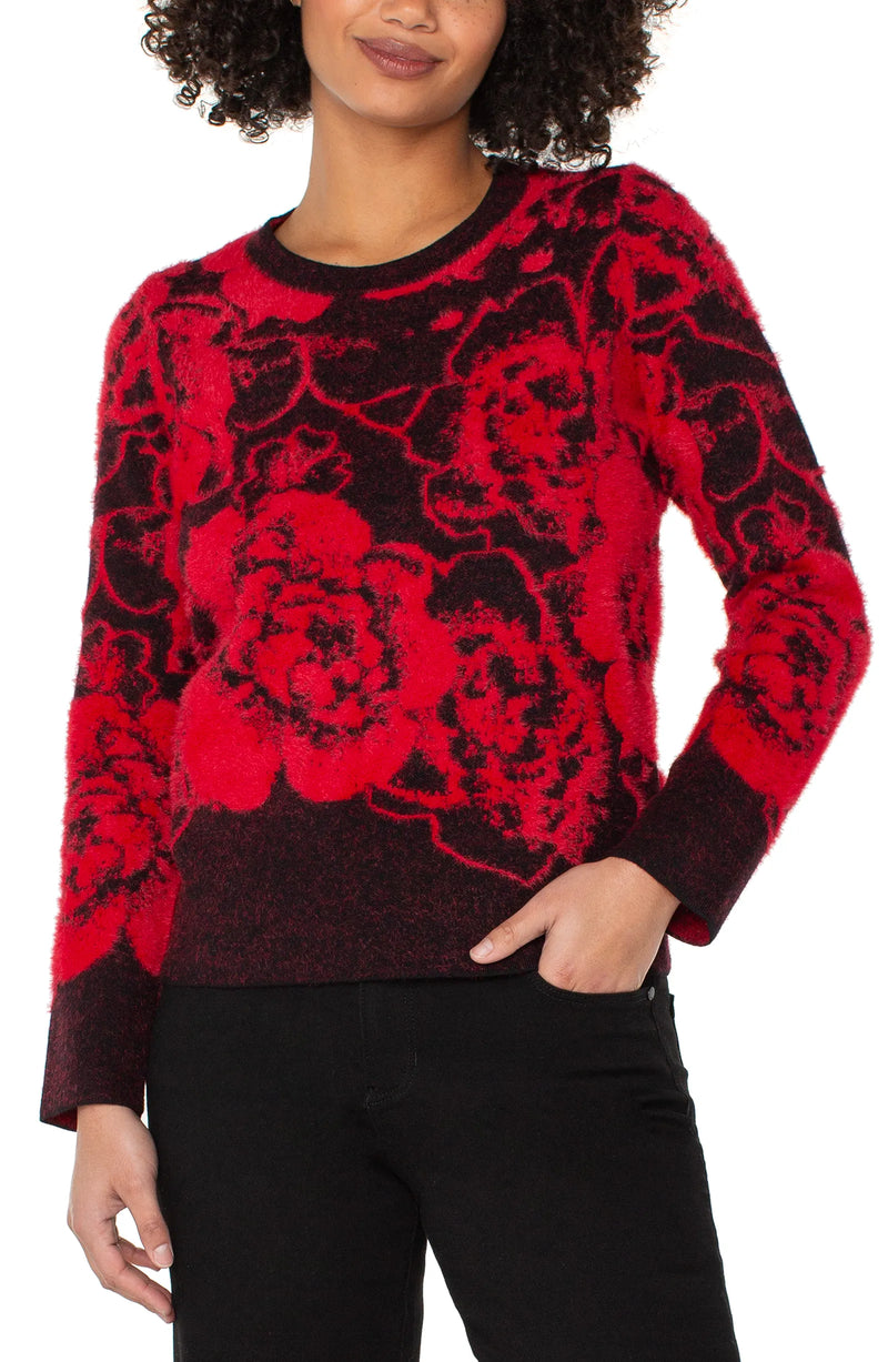 Liverpool Soft Red And Black Sweater