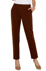 Liverpool Kelsey Trouser Rich Mahogany