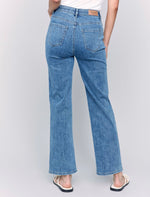 Carlie B Wide Leg Medium Blue Jean