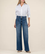 KUT Jodi High Rise Wide Leg  Jeans Fairness Wash