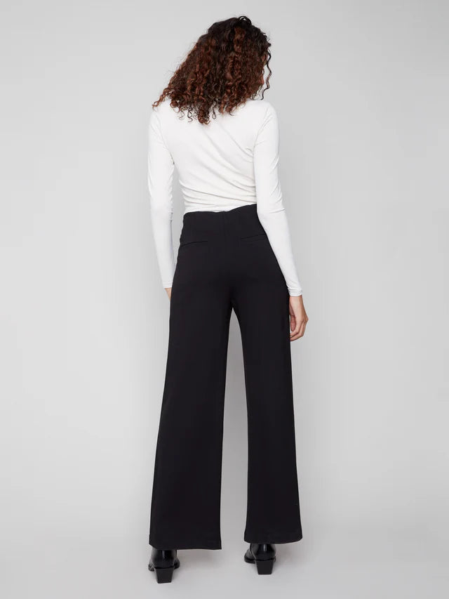 Charlie B Pull On Black Pants