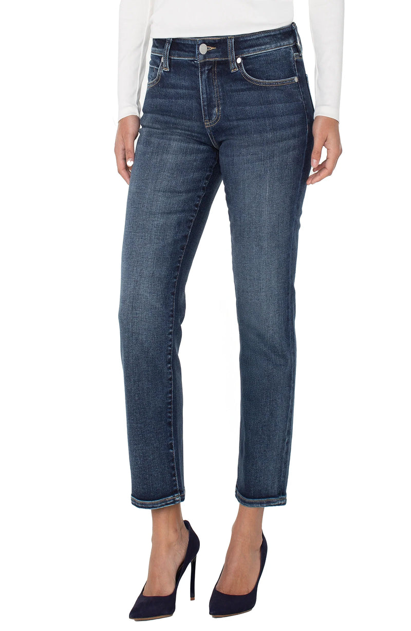 Liverpool Non-Skinny Skinny Denim Jean Wells Wash