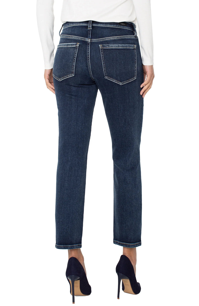 Liverpool Non-Skinny Skinny Denim Jean Wells Wash