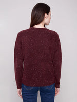 Charlie B Cabernet Love Sweater
